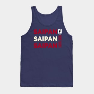 Triple Saipan Hafa Adai 670 Island Design by Beautiful Saipan Tank Top